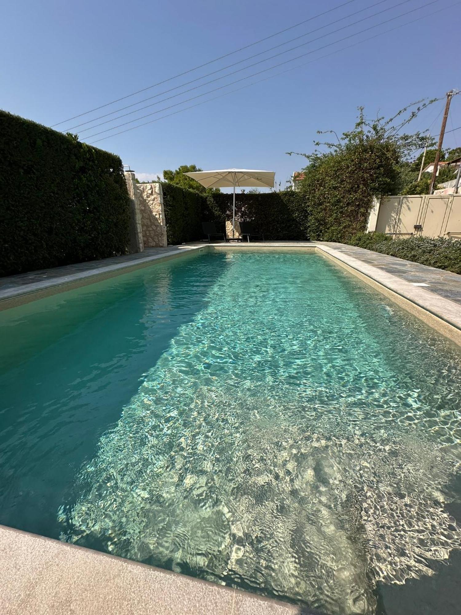Villa Agia Marina 5M Walk To The Beach With Private Pool Екстер'єр фото