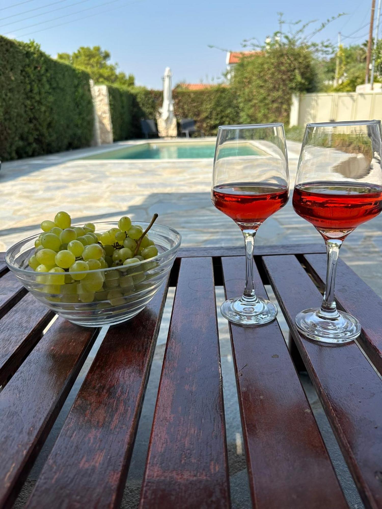 Villa Agia Marina 5M Walk To The Beach With Private Pool Екстер'єр фото